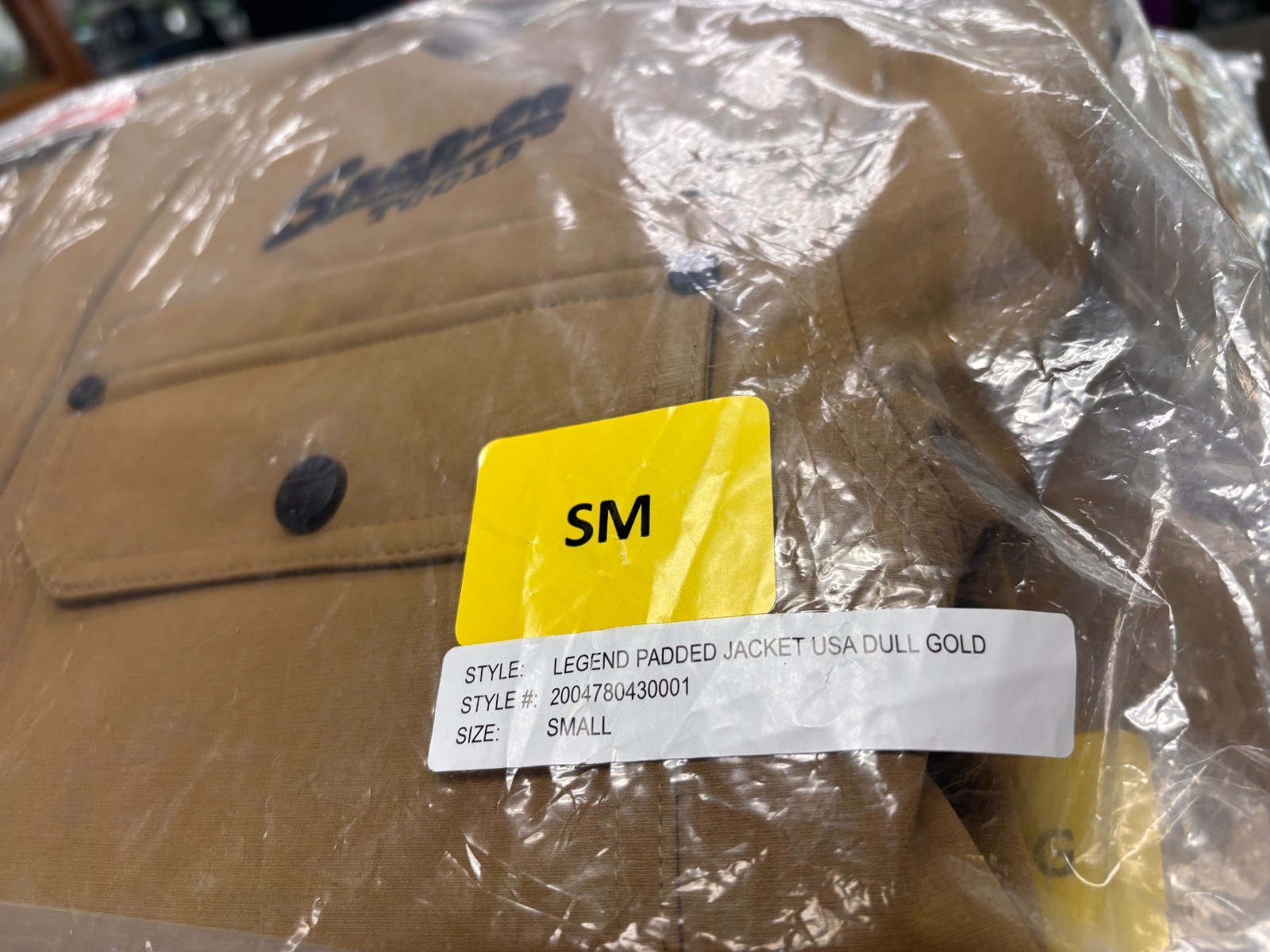 NEW! 2025 SNAP ON TOOLS RA JACKET LEGEND 105 ANNIVERSARY GOLD! Multiple Sizes!