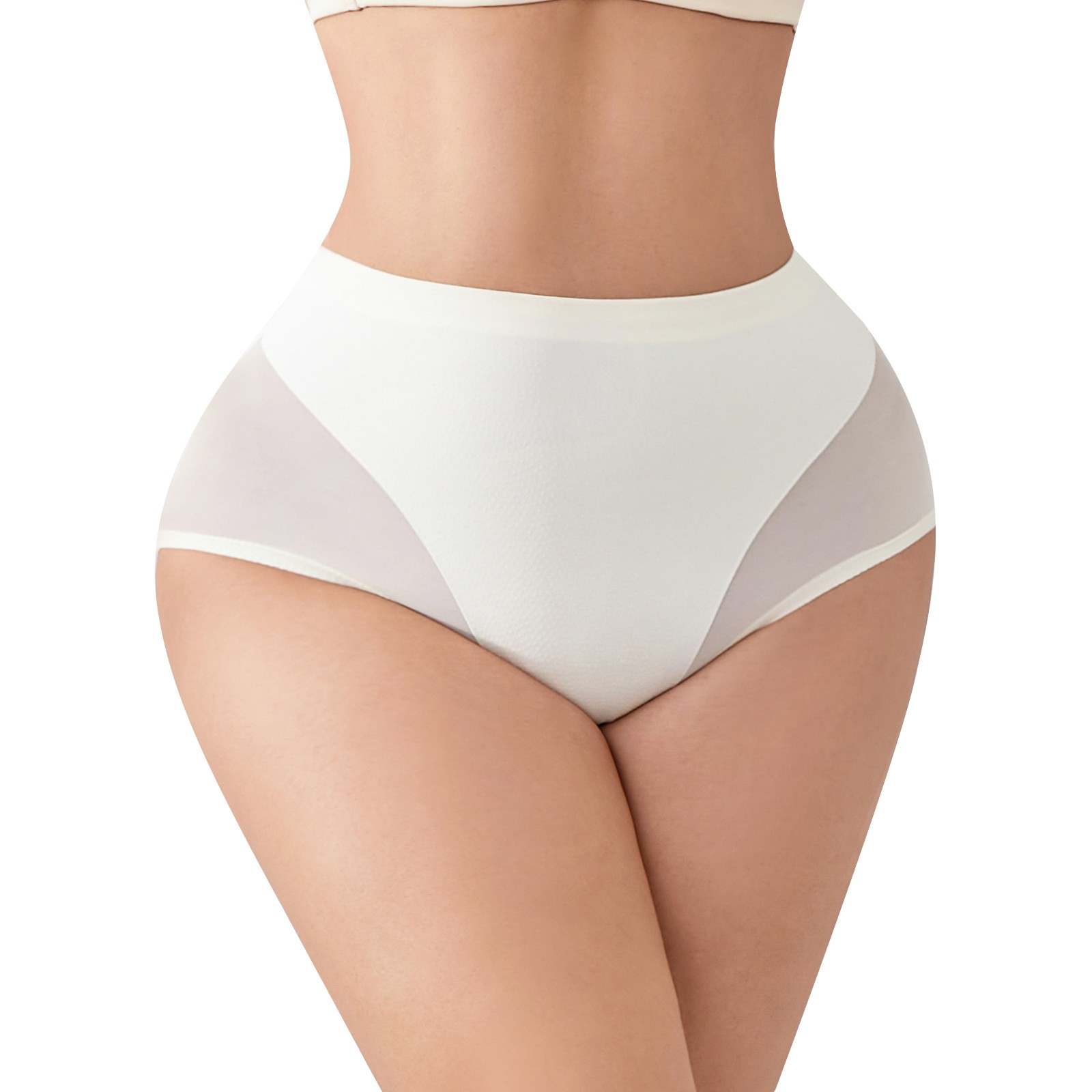 Plus Size Women’s Tummy Control Shapewear Underwear Seamless Body Shaper Panties