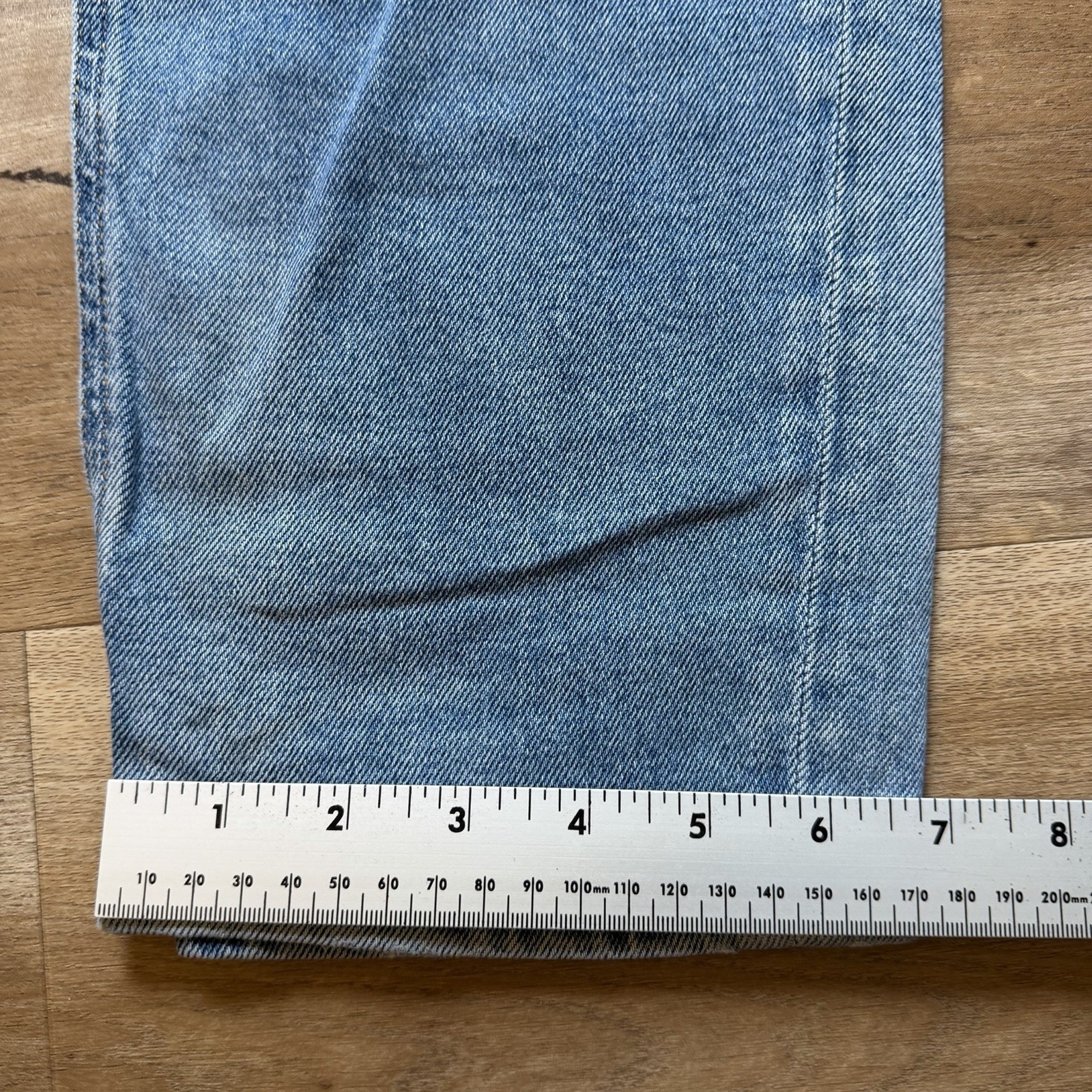 Diesel Larkee-Beex Jeans Men 34×30 Blue Regular Tapered Stretch Thrashed 089AW
