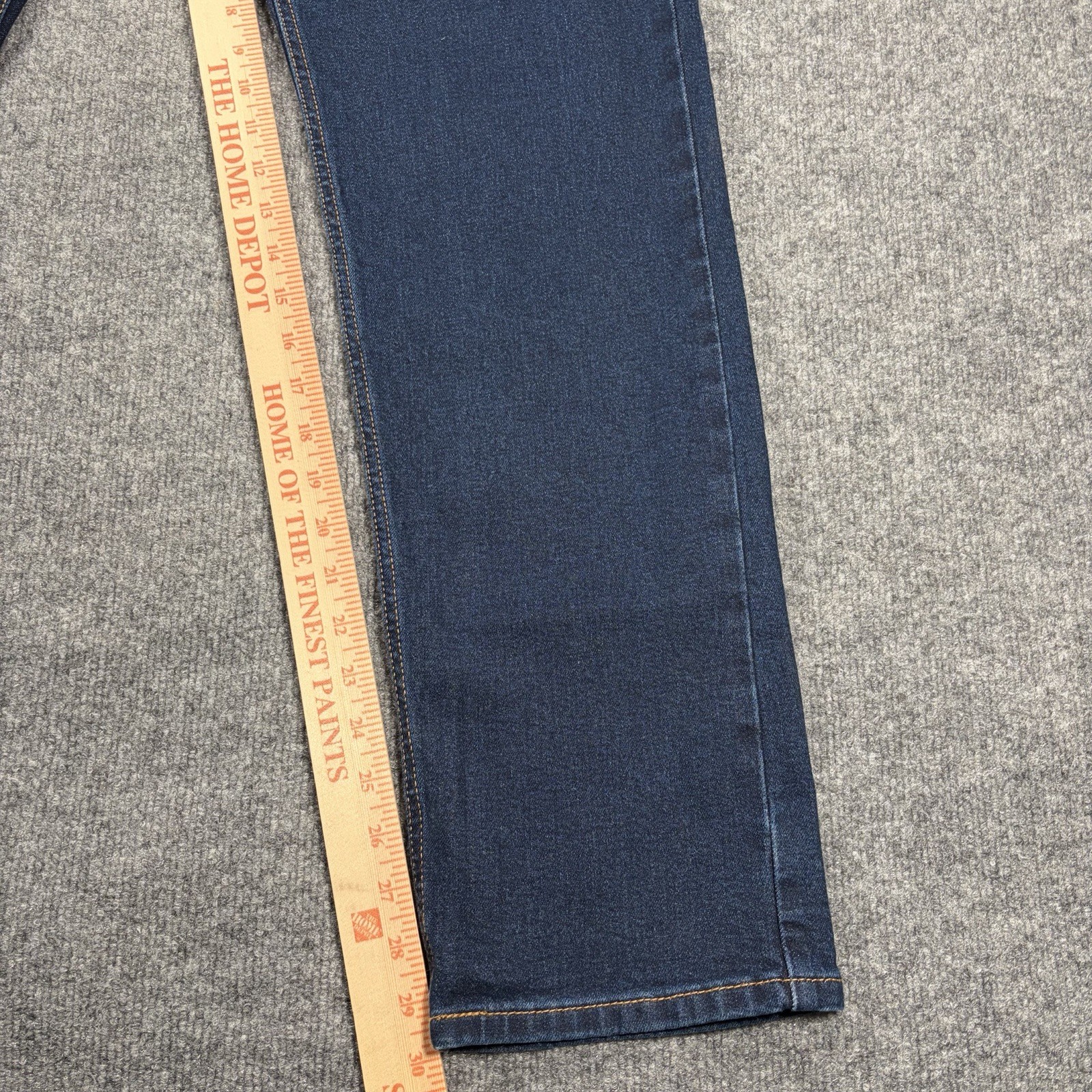 NWT Levis Mens 502 Taper Fit Jeans Blue Stretch Denim Zip Fly 34×32 Tapered