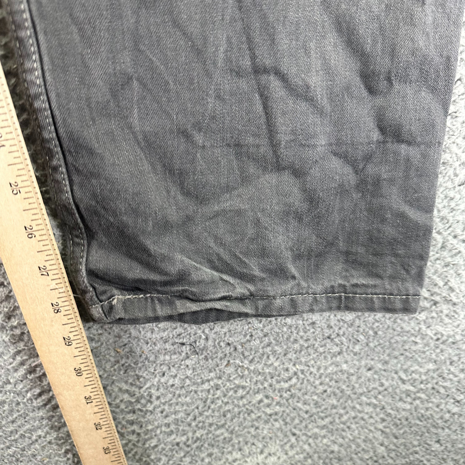 Levi’s 505 Pant Men’s 40×30 Gray Cotton Chino Straight Career Business Preppy