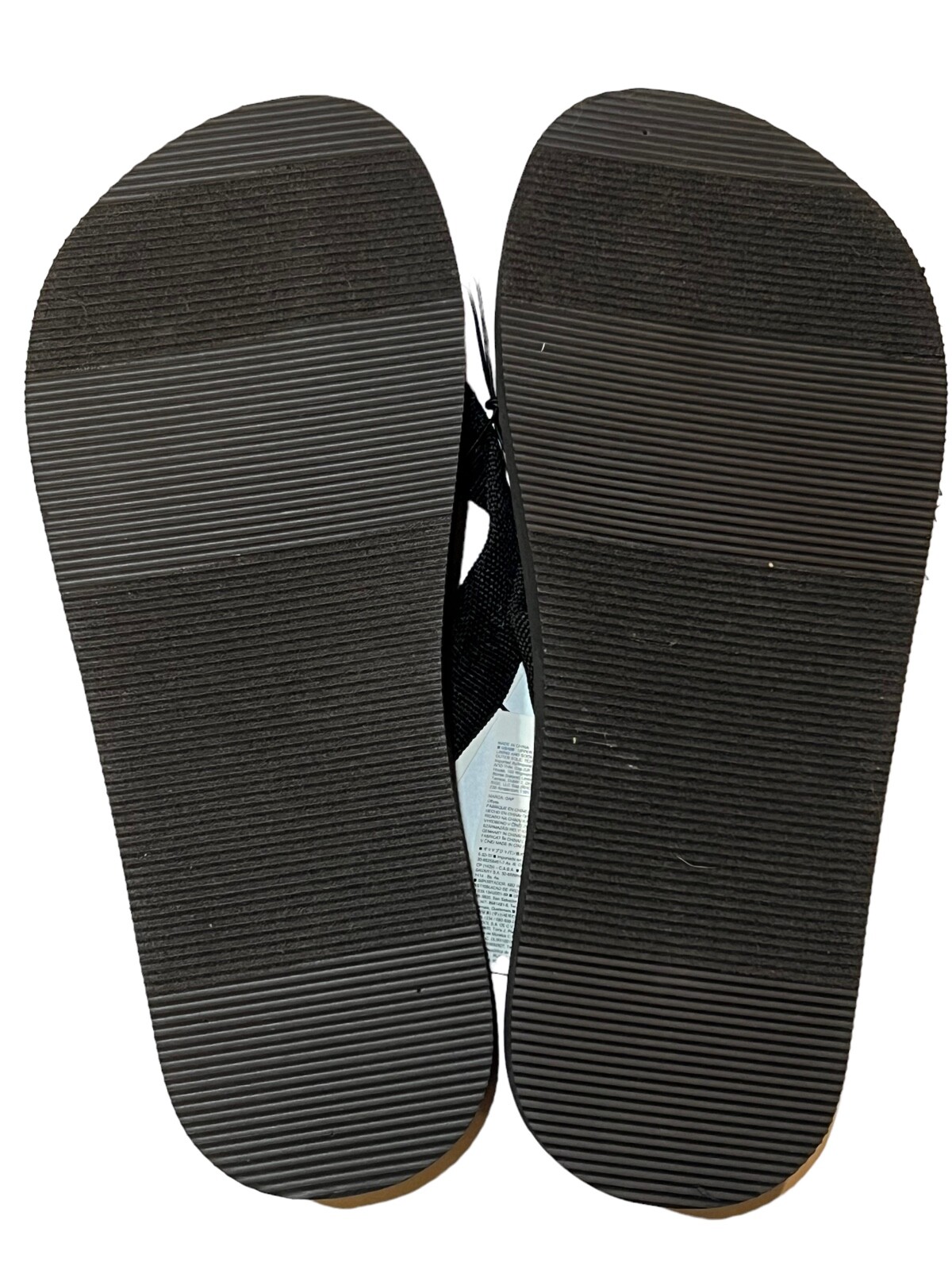NWT GAP Men’s Flip Flops Sz 7-8, 9- 10, 11-12 Black
