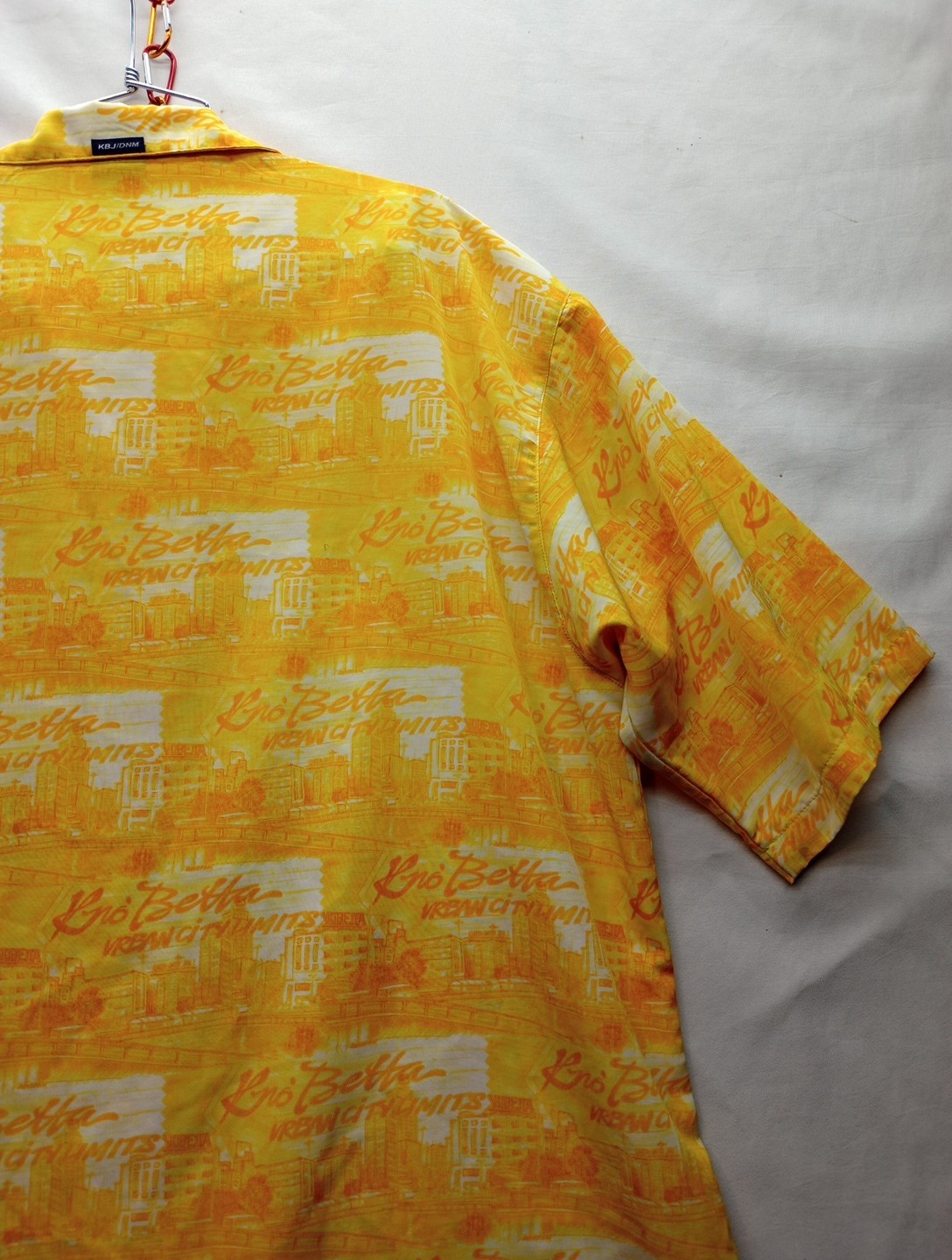 Kno Betta Vintage 2xl Button Down Shirt All Over Print Short Sleeve