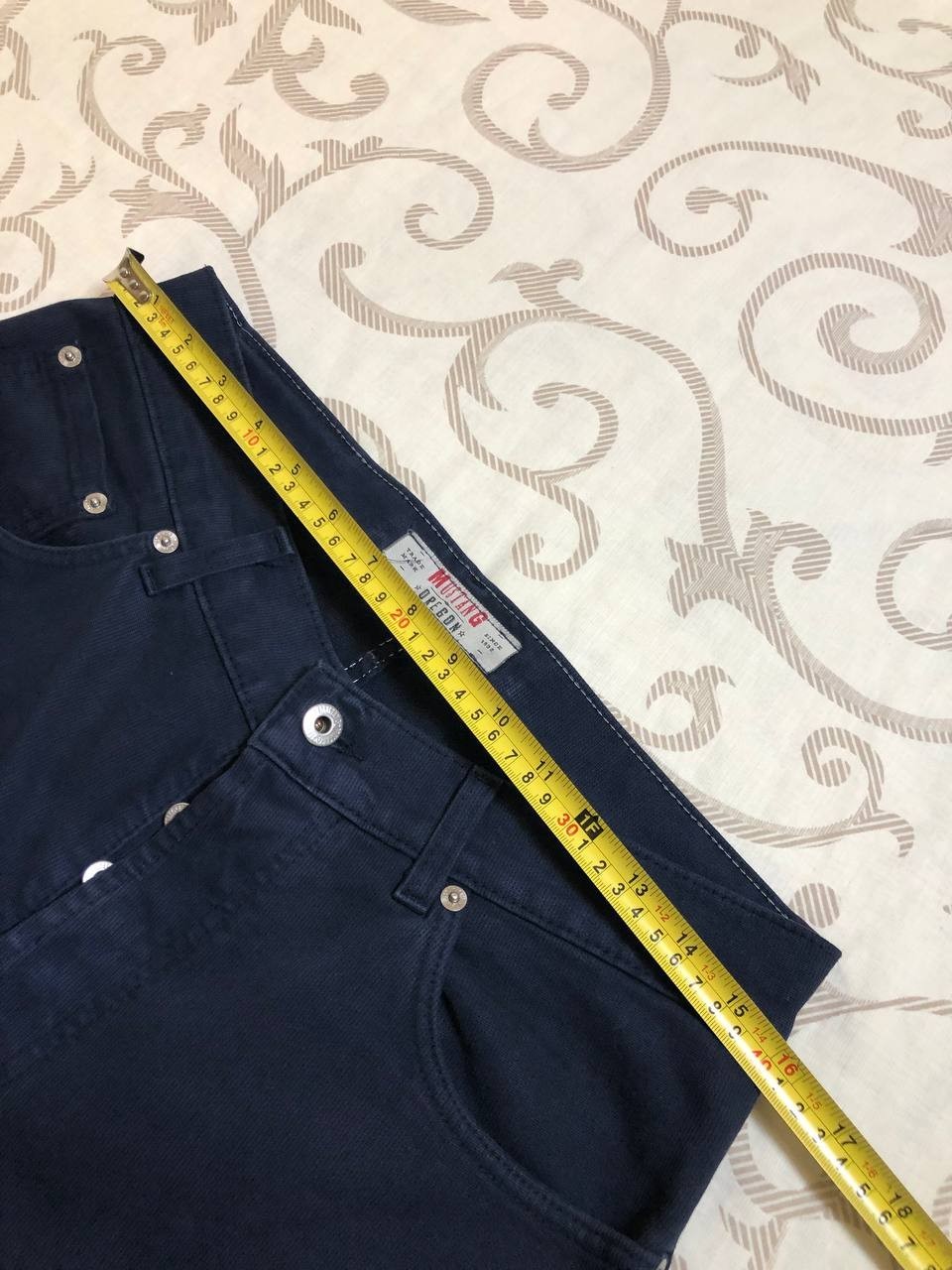 Vintage Mustang Straight Leg Jeans Mens Cotton 33X30 Rare