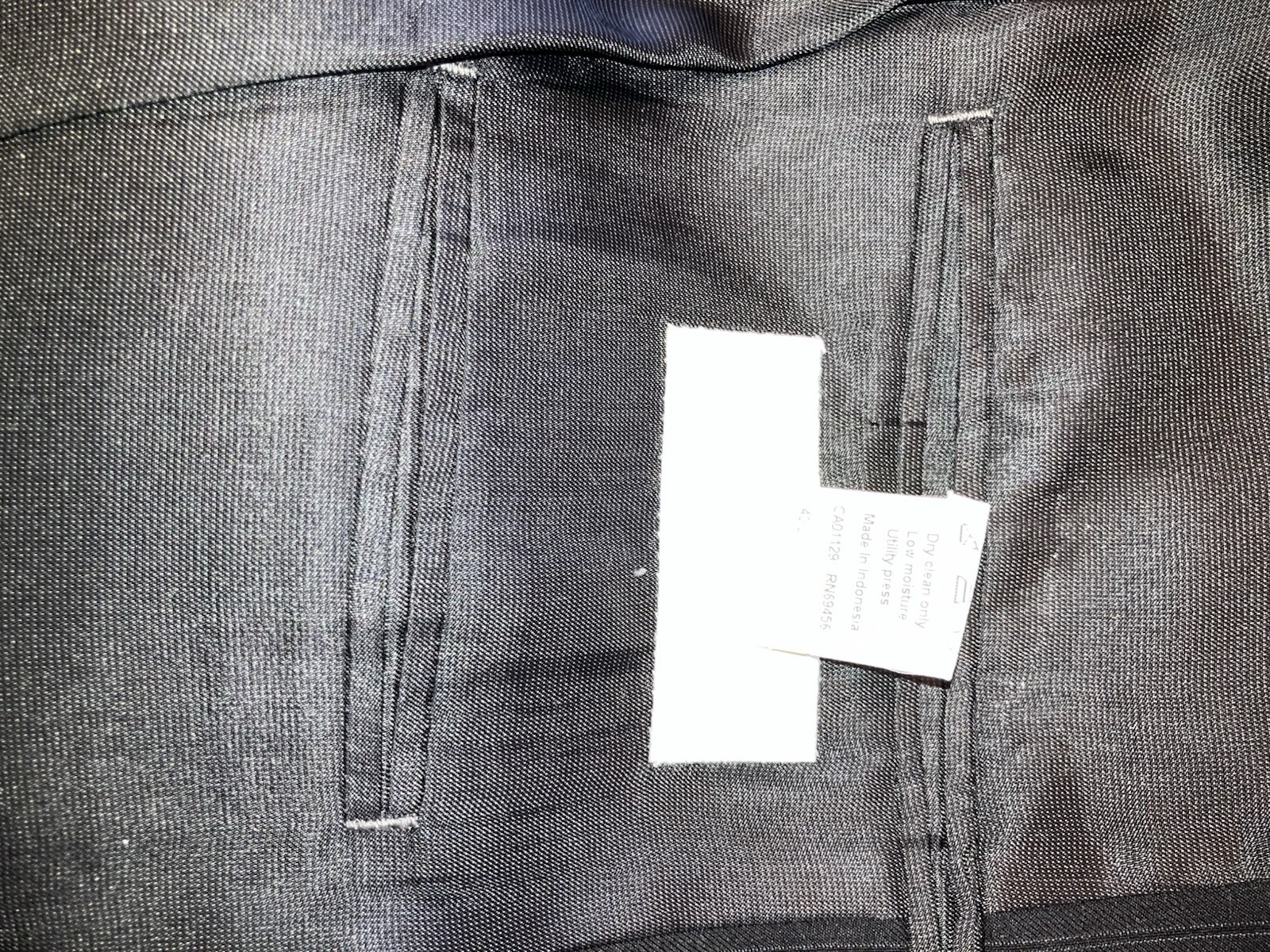 Michael Kors Men’s 40 L Sport Coat Black Stripe Excellent Condition