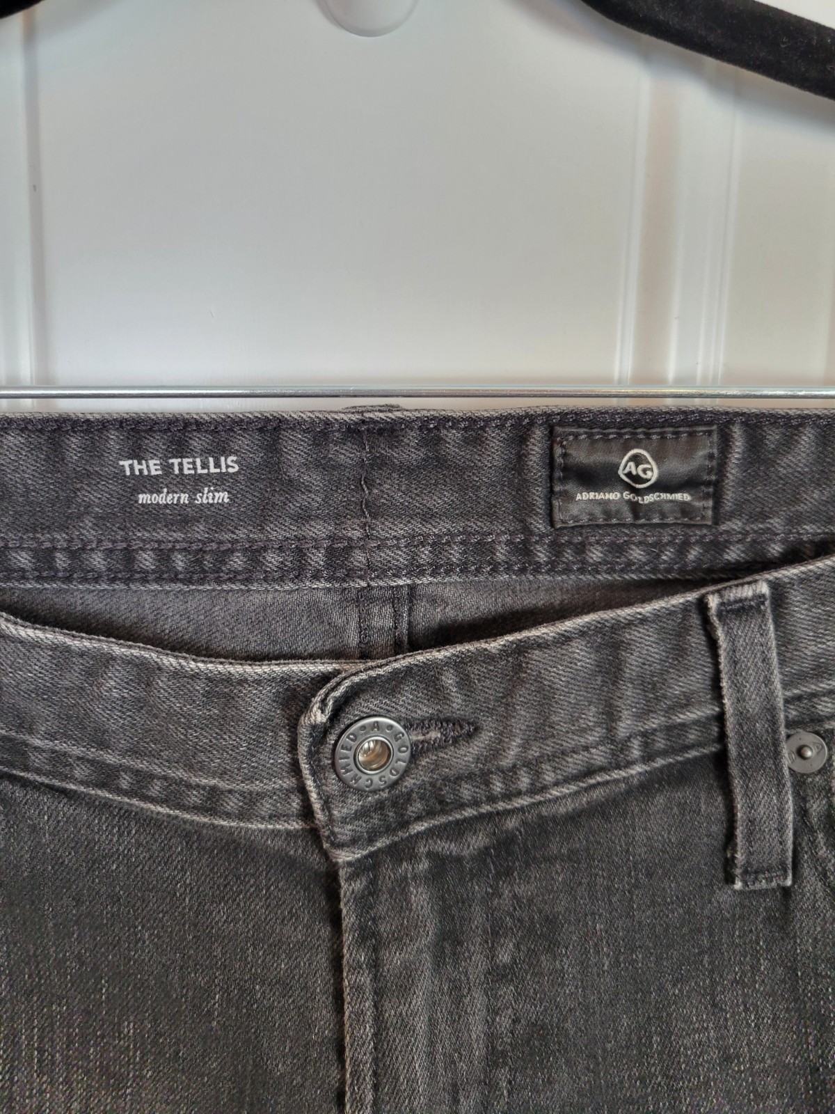 AG Adriano Goldschmied Mens The Tellis Modern Slim Jeans Size 34×34