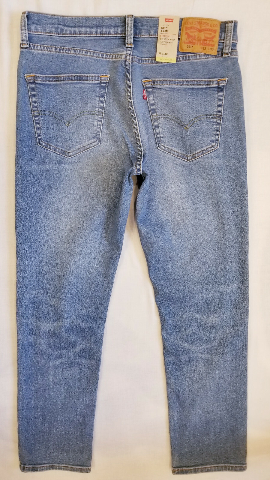 Levi’s Flex 511 Slim Distressed Mens Stretch Jeans 29,30,31,32,34,36,38 #5114461