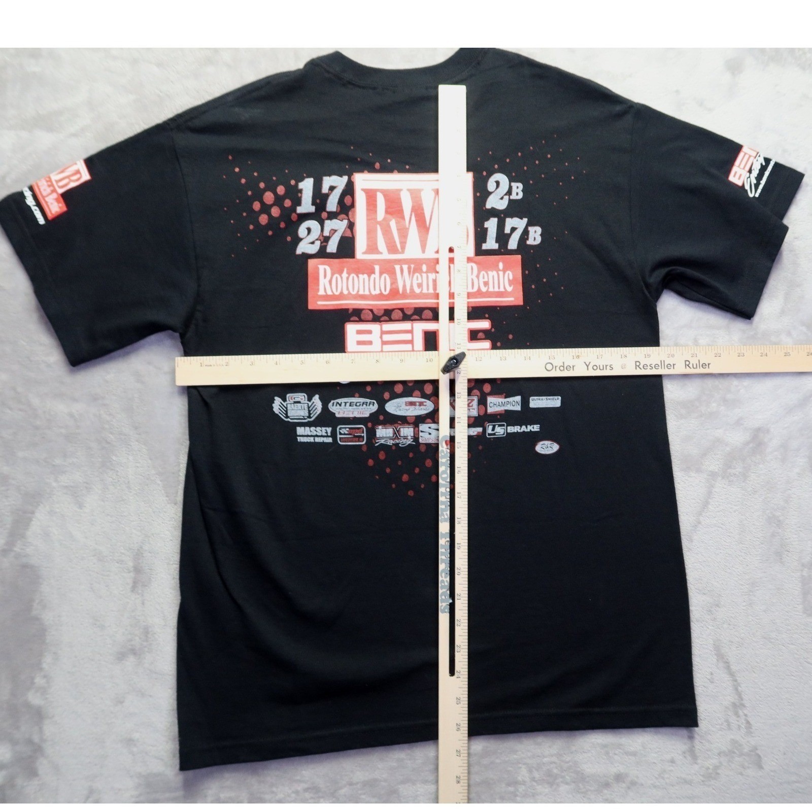 RWB RW Motorsports Racing Rotondo Weirich Benic T Shirt M USAC Extreme Outlaw