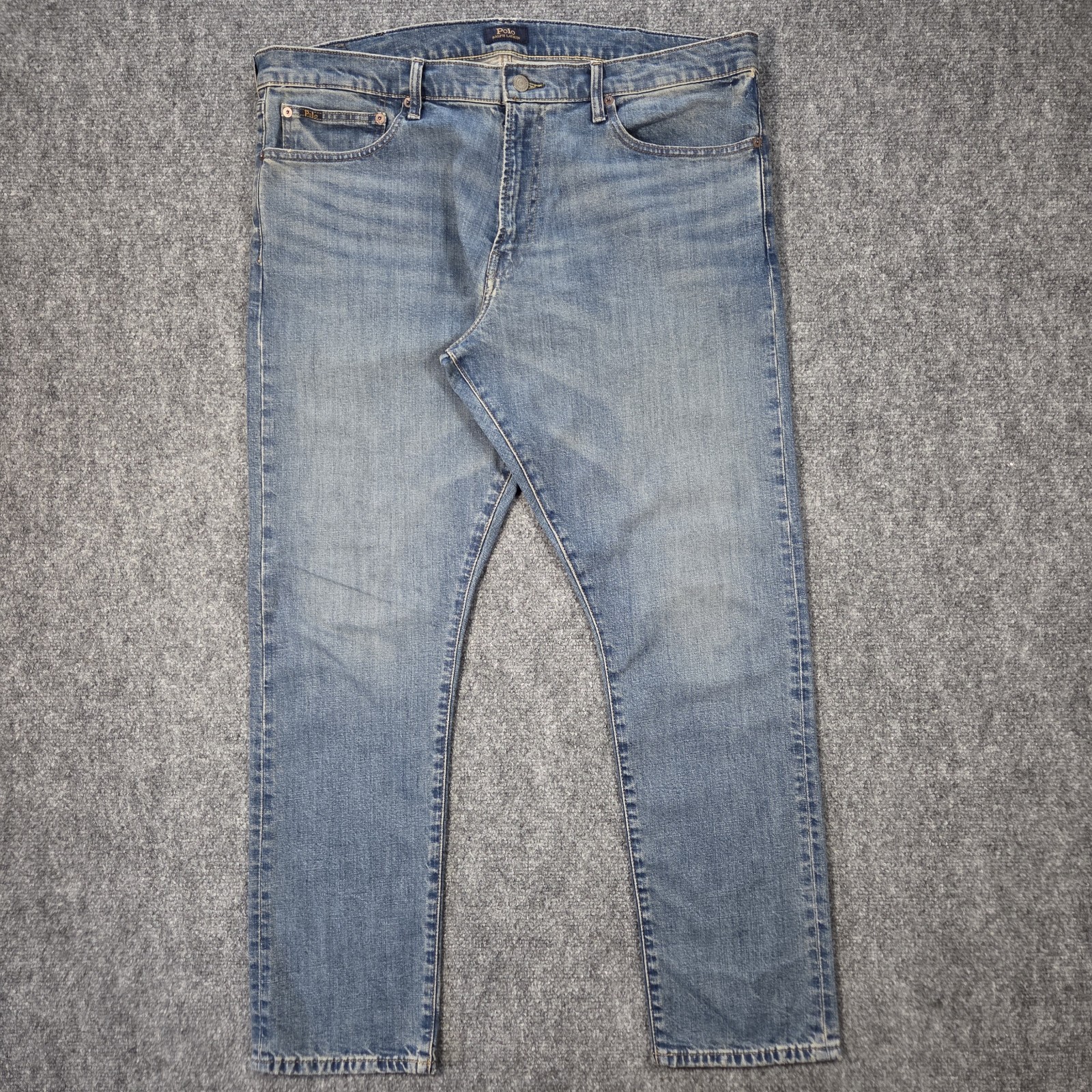 Polo Ralph Lauren Jeans Mens 40×32 The Sullivan Slim Light Blue Stretch Denim