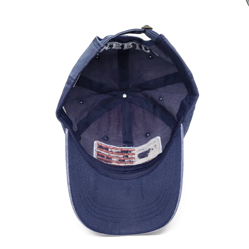 Blue American Flag USA Baseball Cap – Tactical Army Cotton Casual Hat