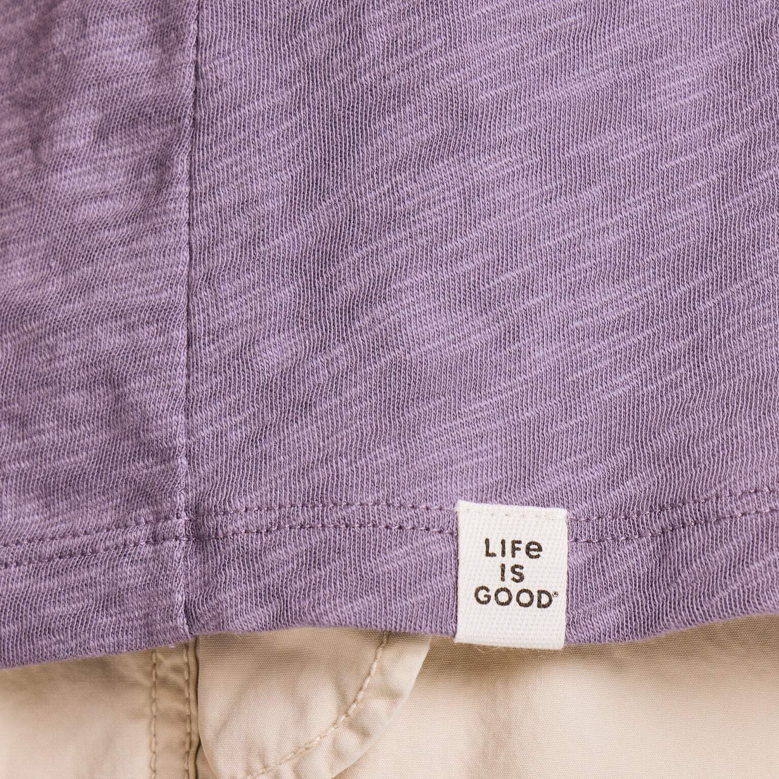 Life is Good 153731 – Women’s Crafty Flower Slub Easy Fit Tank – Dusk Purple