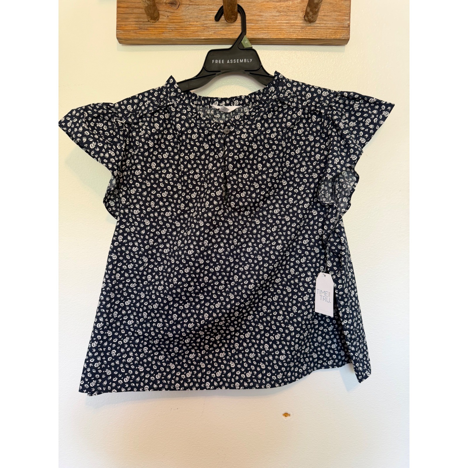Womens Fisherman Preppy Spade Neck Blouse Sleeveless Preppy Size XXXLFloral Y2k