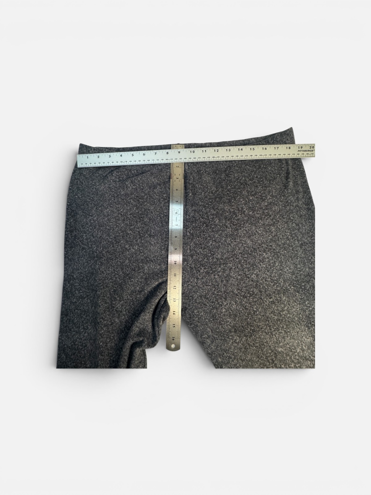 Cuddl Duds ClimateRight Leggings XXL Charcoal Gray Fleece Stretch NWOT