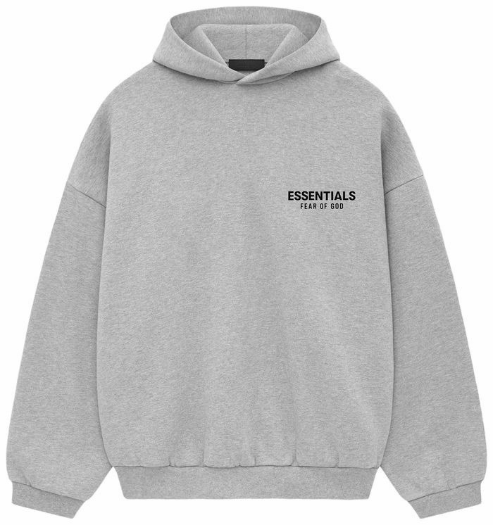(NEW WITH TAGS) Essentials Fear of God Essentials Logo Pullover Hoodie Gray S