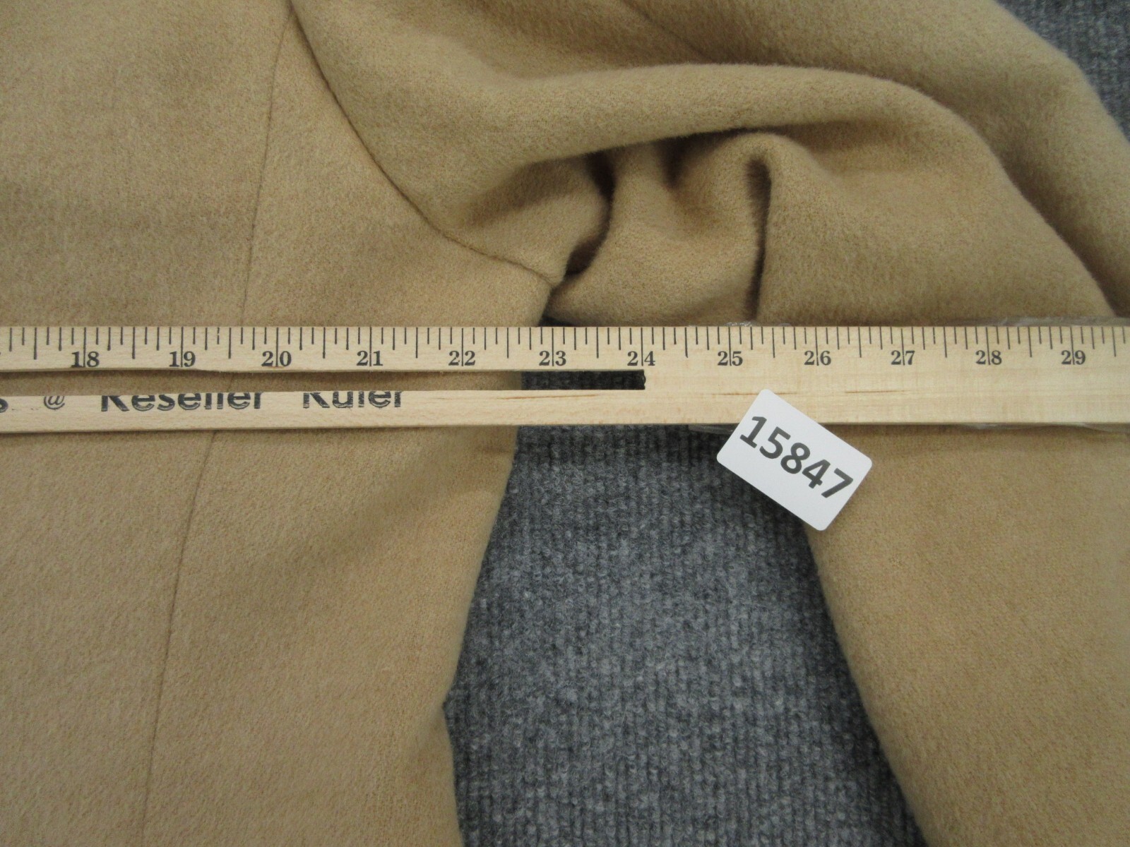 Ralph Lauren Chaps Sport Jacket Mens 42R Brown Camel Hair Single Vented Adult