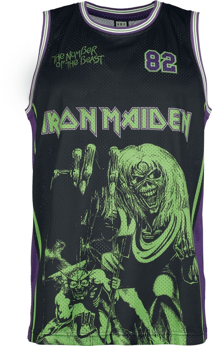Iron Maiden Basketball Jersey RARE European Import – Eddie Trooper / Killers NEW