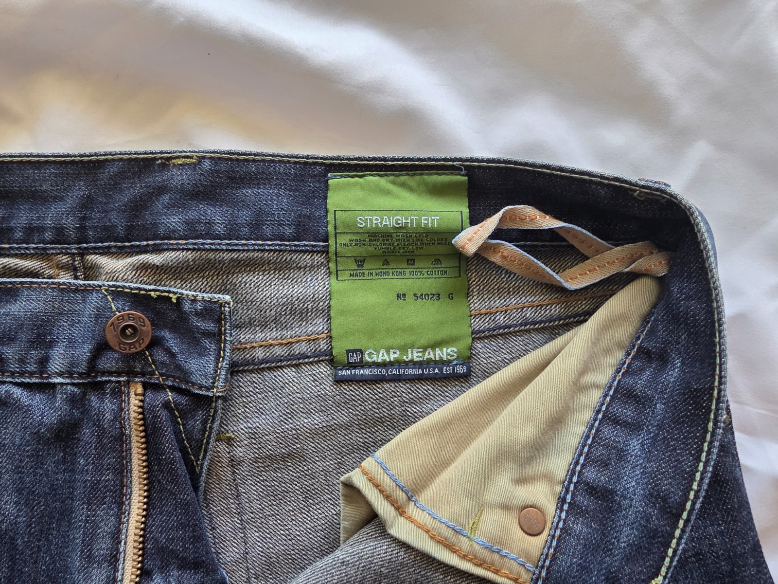 Gap 1969 Jeans Lot Mens 36×32 Straight Loose Boot Cut 3 Pairs