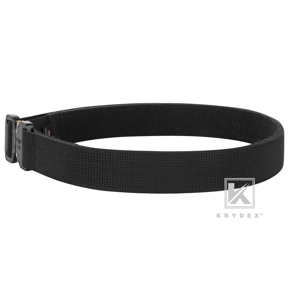 KRYDEX Tactical Belt Rigger Heavy Duty Belt Double Layers Quick Release Buckle