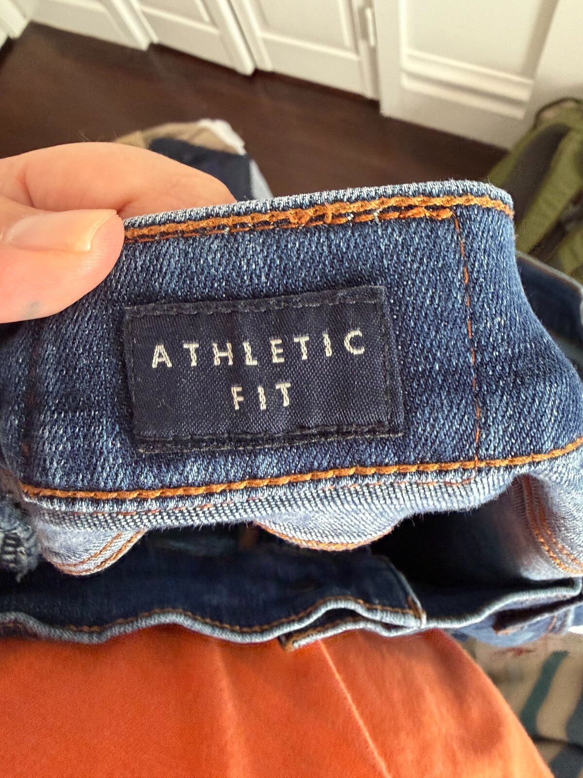 Lucky Brand Mens Jeans 48×30 Athletic Fit Blue Denim Big & Tall