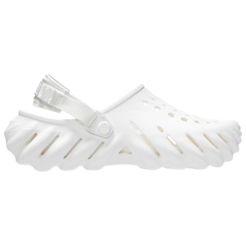 Crocs Echo Clogs Shoes Slides Mens Size 8-130 Bone/White Casual Comfort Slip On