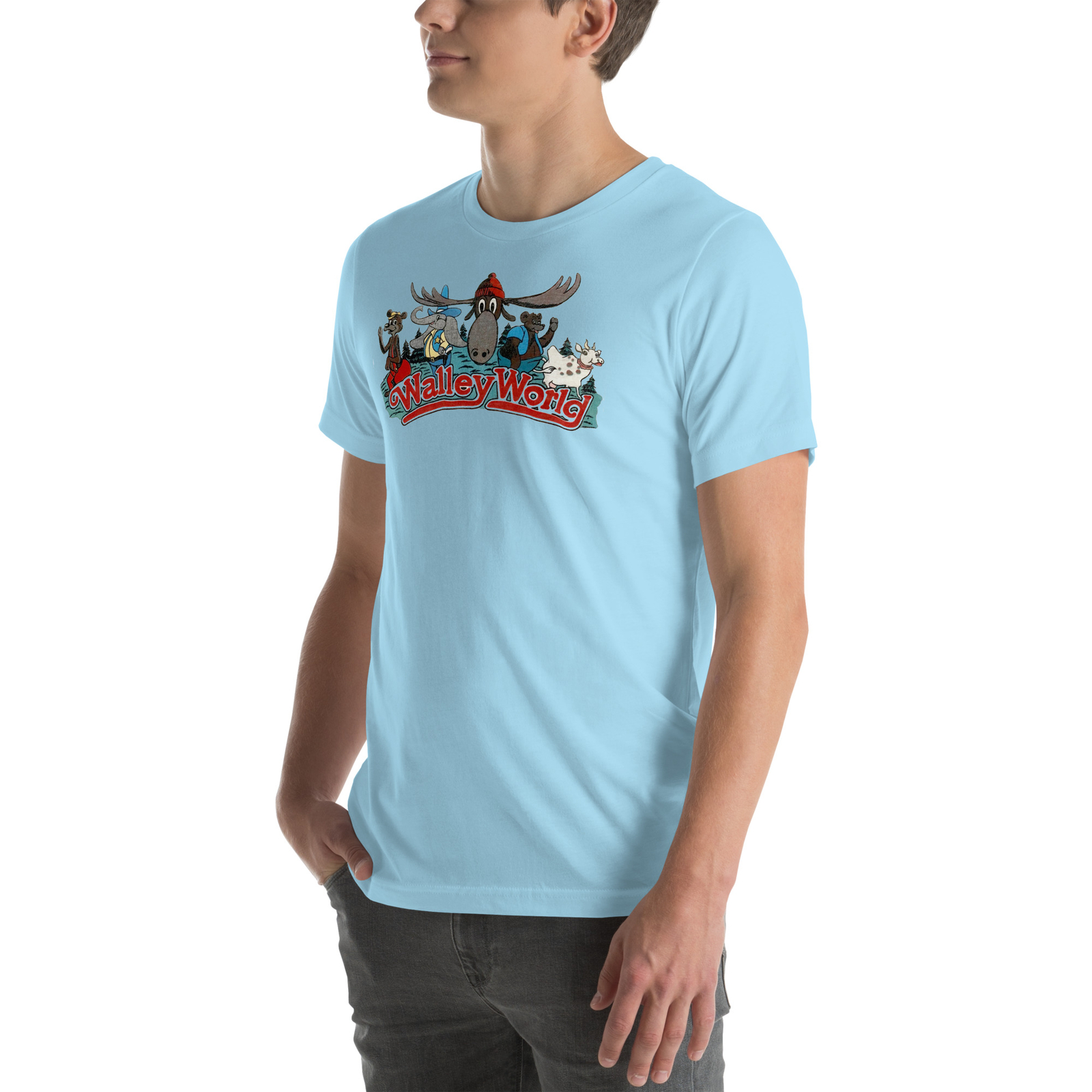 WALLEY WORLD – Blue “Chevy” T-Shirt 80’s Comedy Griswold Movies Vacation