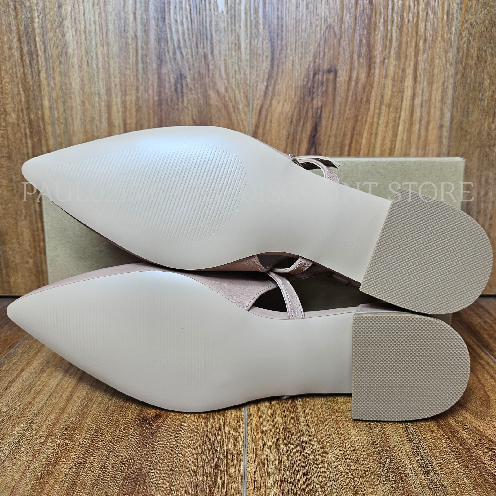 STEVE MADDEN Women’s Christy Leather Slingback Flats ~ Tan ~ Various Sizes