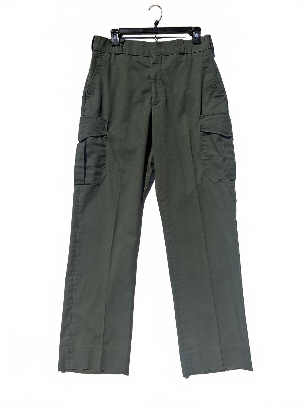 Flying Cross Men’s 33 Reg Olive Green Cargo Uniform Pants NWOT