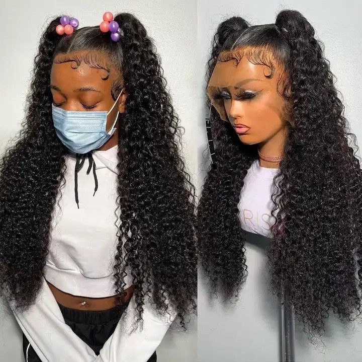 12a Water Wave Human Hair 13×4 Lace Front Wig
