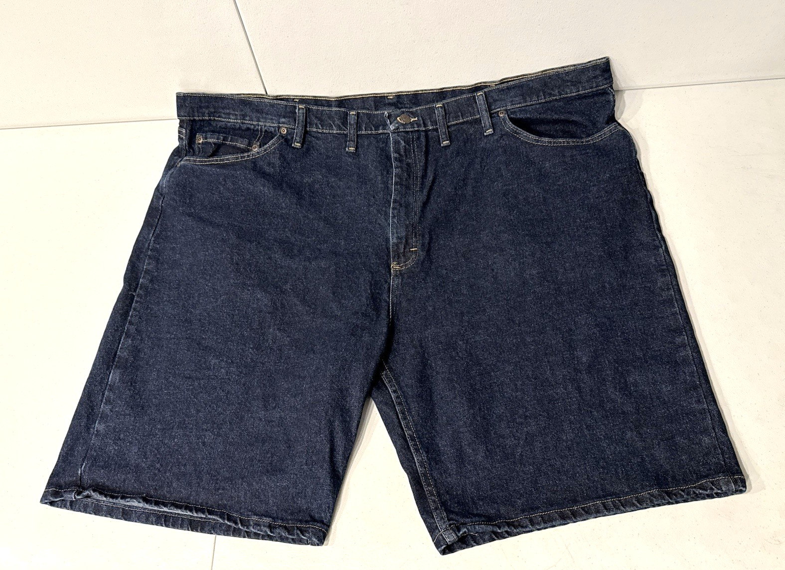 Wrangler Five Star Premium 5-pocket Relaxed Denim Shorts Size 48 (Actual 50″)