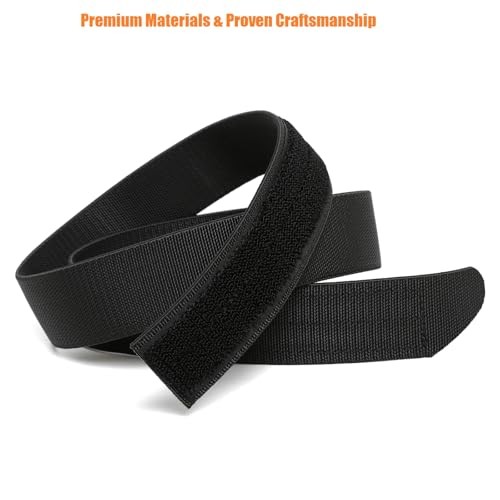 Mechanic No-Scratch Elastic Belt 1 3/8″ XXX-Large 1 3/8″ Wide Black Webbing