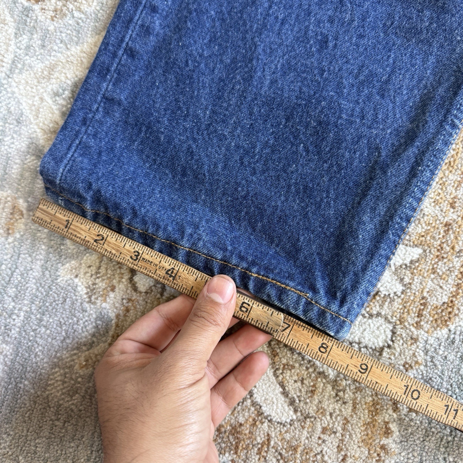 Vintage Levi’s Jeans Mens (FITS 36×31”) 501 XX Shrink To Fit Made in USA Denim