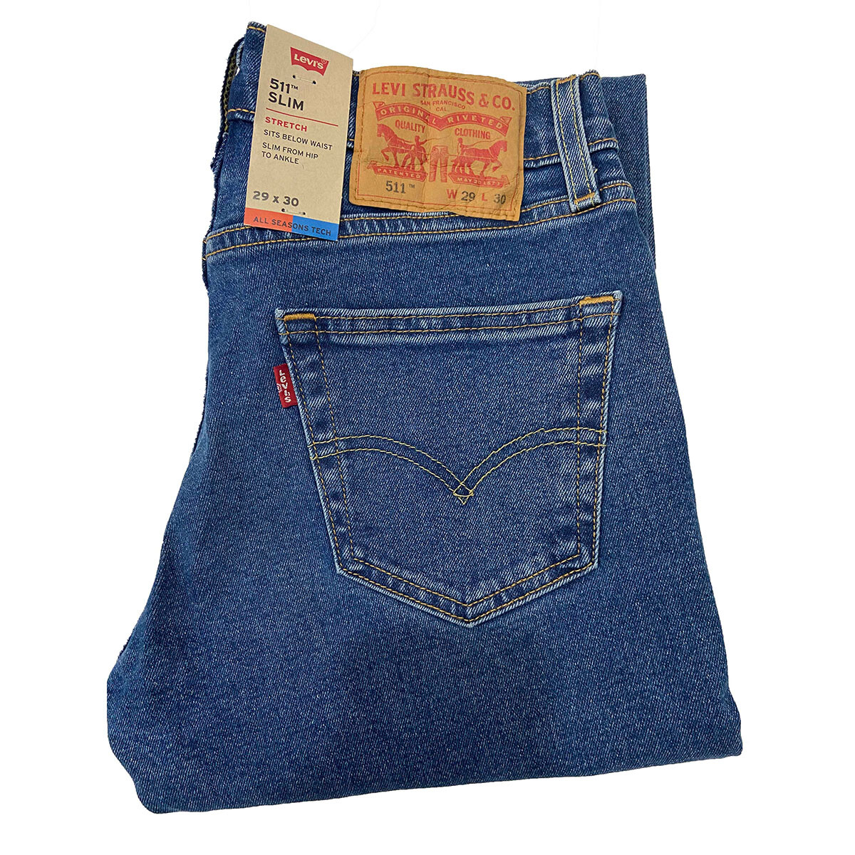 Levi’s Men’s 511 Slim Jeans Kota Ambon Stretch 045114779