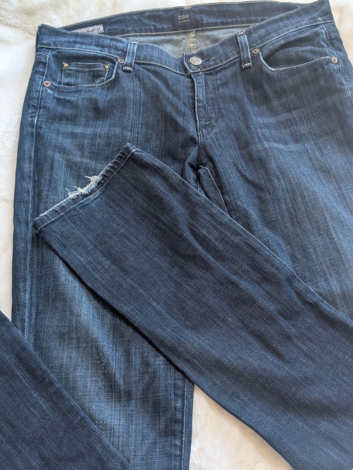 Citizens of Humanity Women’s Ava Stretch Low Waist Straight Leg Jeans Size 30