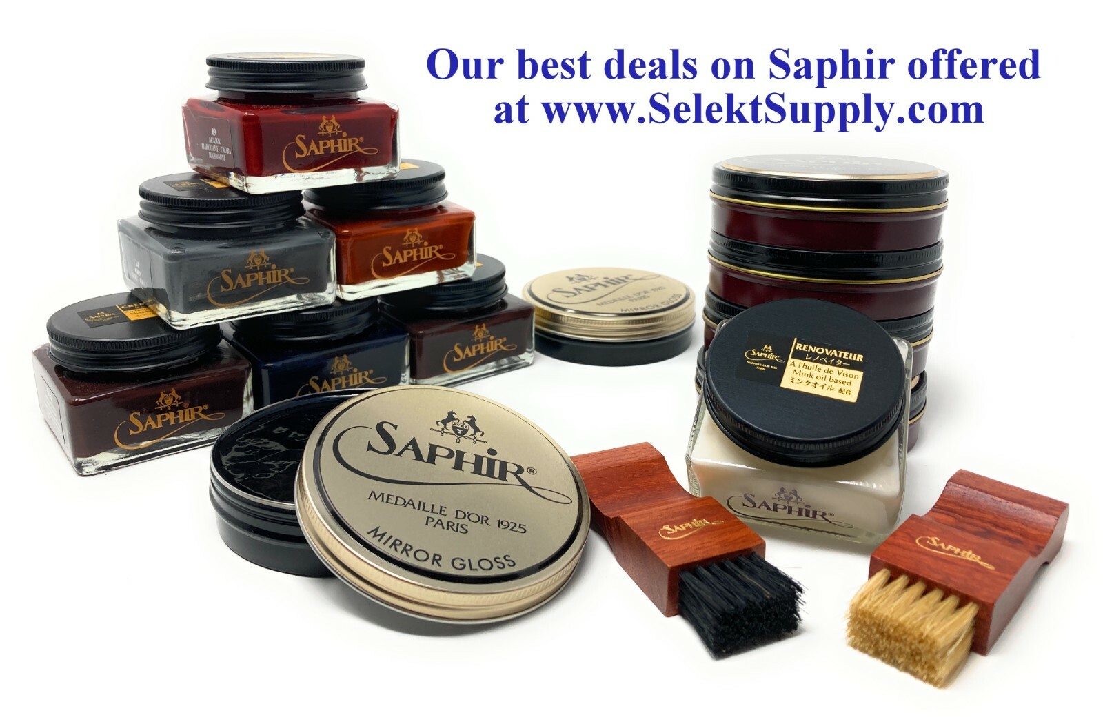 Neutral – Saphir Medaille d’Or Pommadier Cordovan Cream – For Cordovan Leather