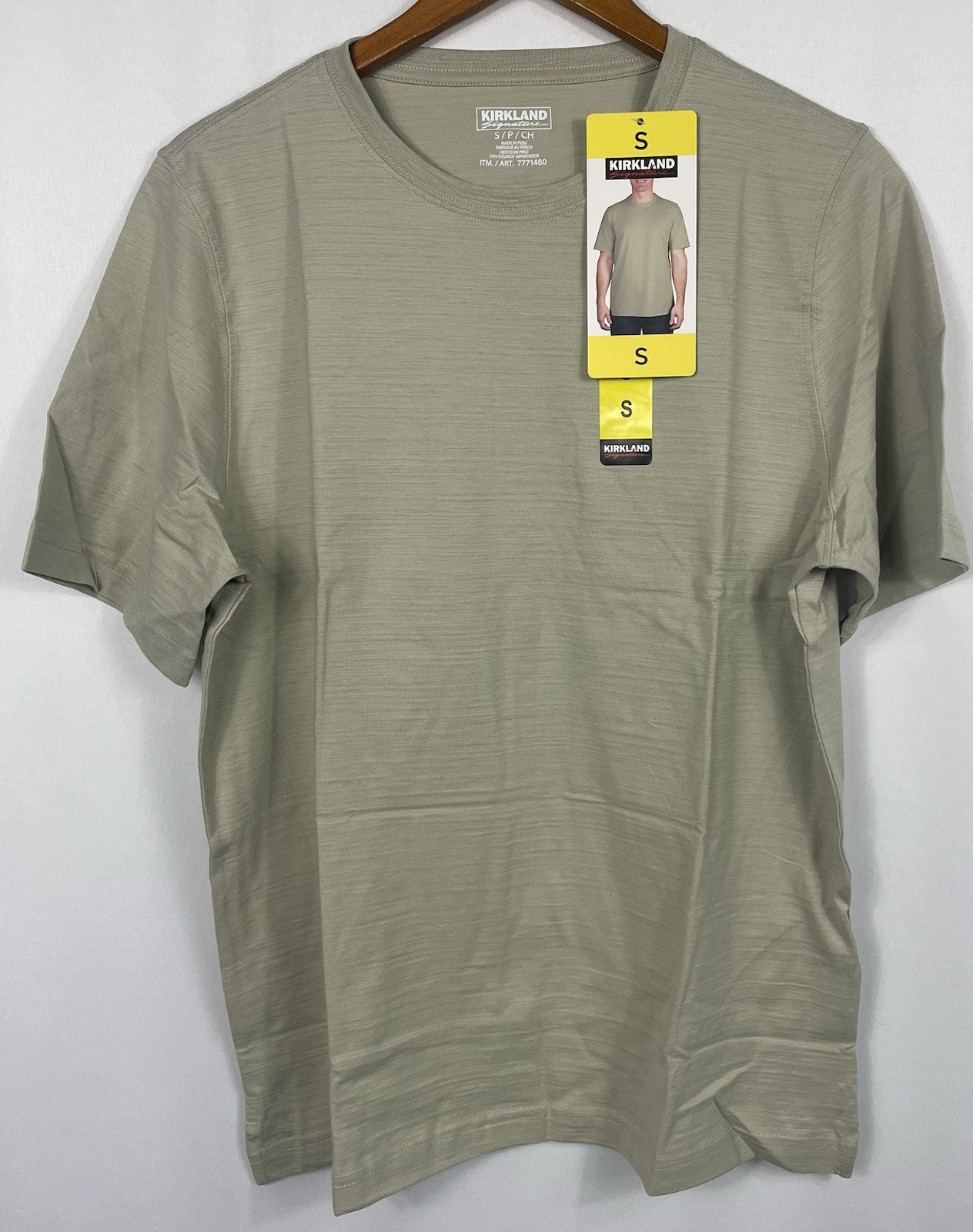 Kirkland Signature Men’s Pima Cotton Slub Tee Pick Your Size & Color NWT