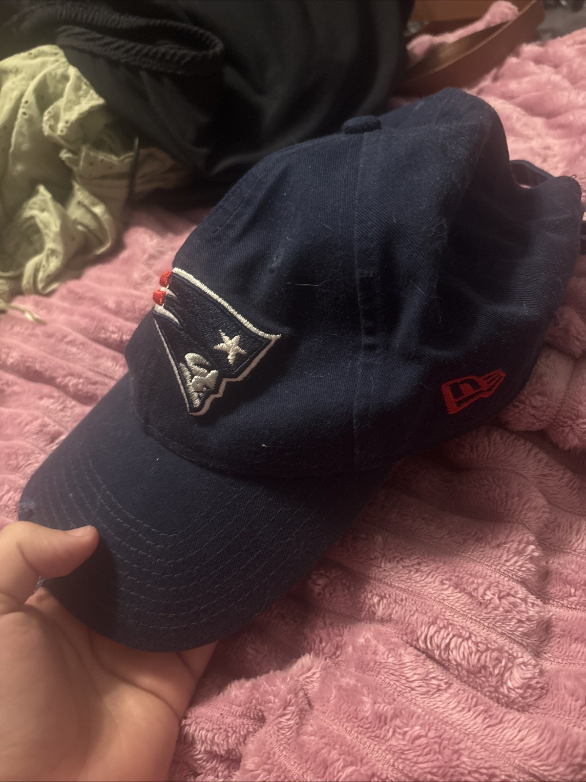 New England Patriots Hat Cap w/ Adjustable Strap One Size Fits All – You Pick