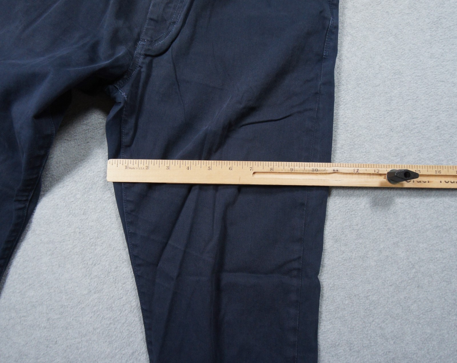 Flint and Tinder Pants Mens 32×30 Blue Chino Slim Fit Stretch Casual Adult 365