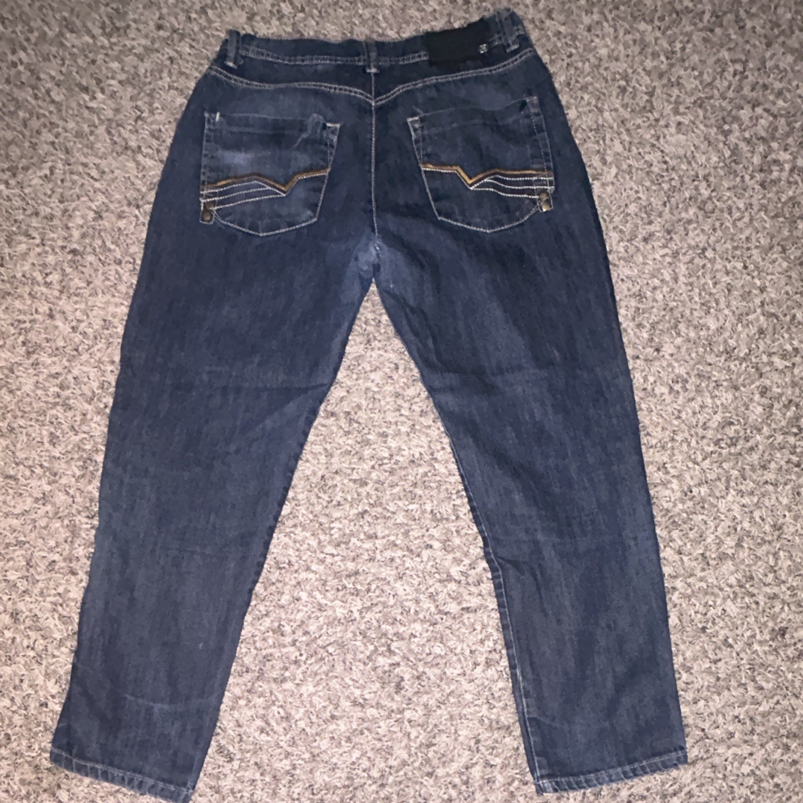 Ecko Unltd Med Dark Wash Loose Fit Jeans Y2K 34/30