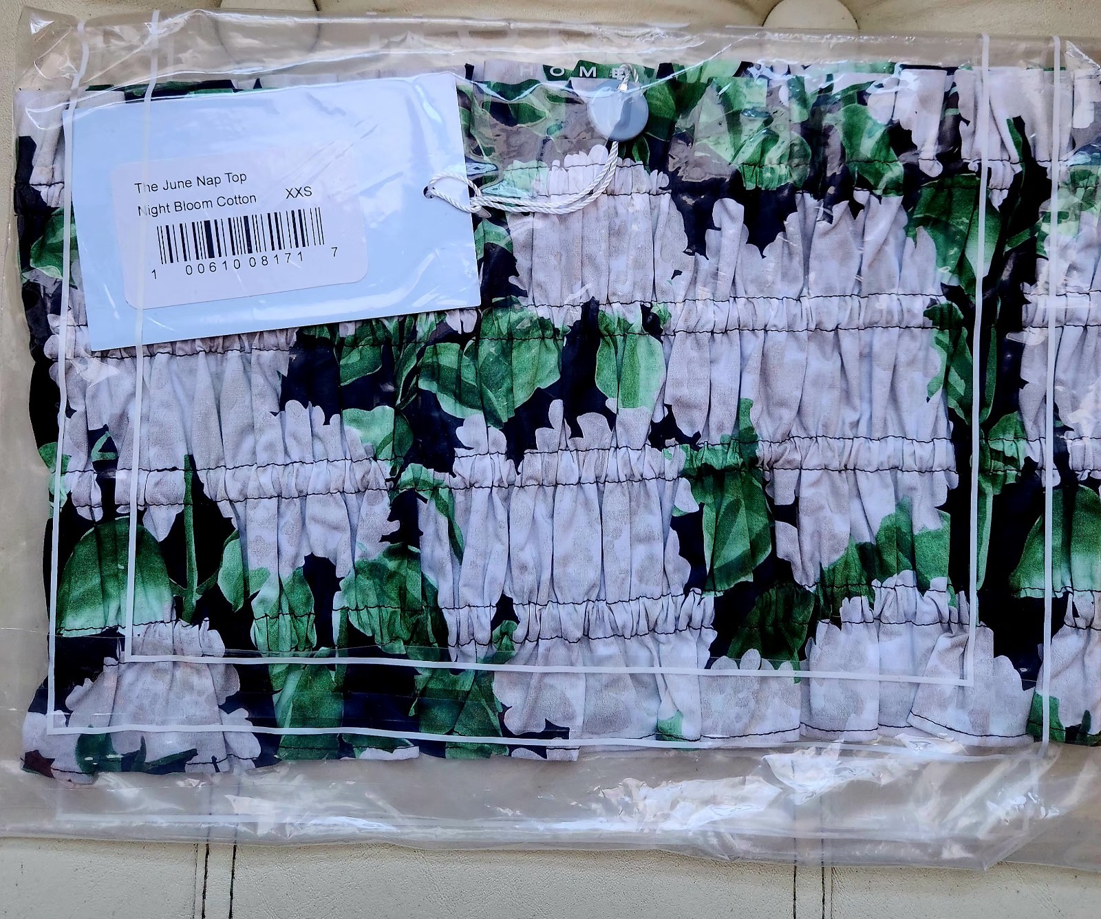 Hill House Top – Night Bloom Print – Size XXS – NWT!!!