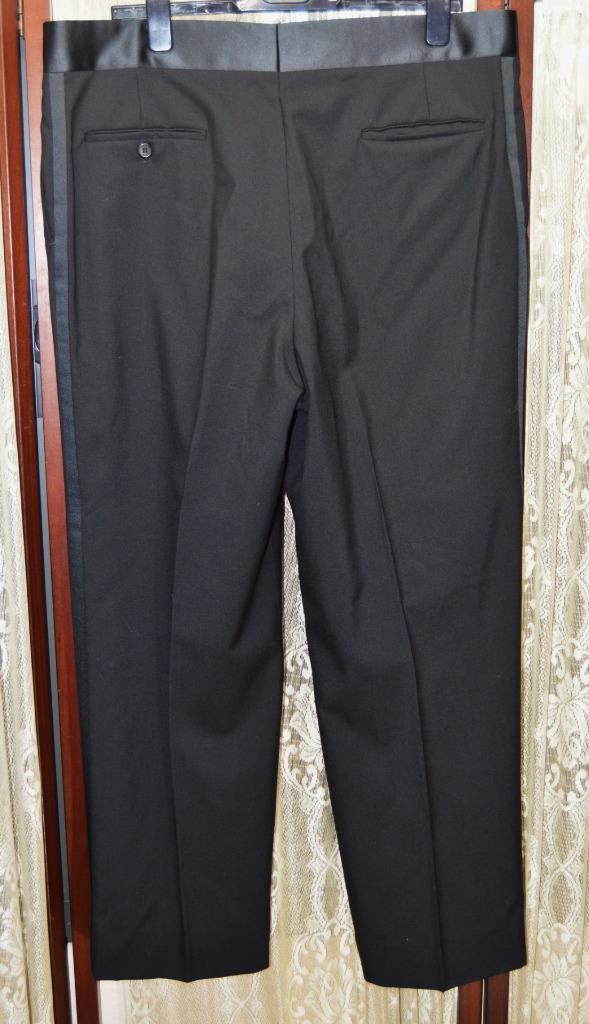 USA Burberry 44 R shawl collar Double breasted no vent dinner tuxedo suit g7j5