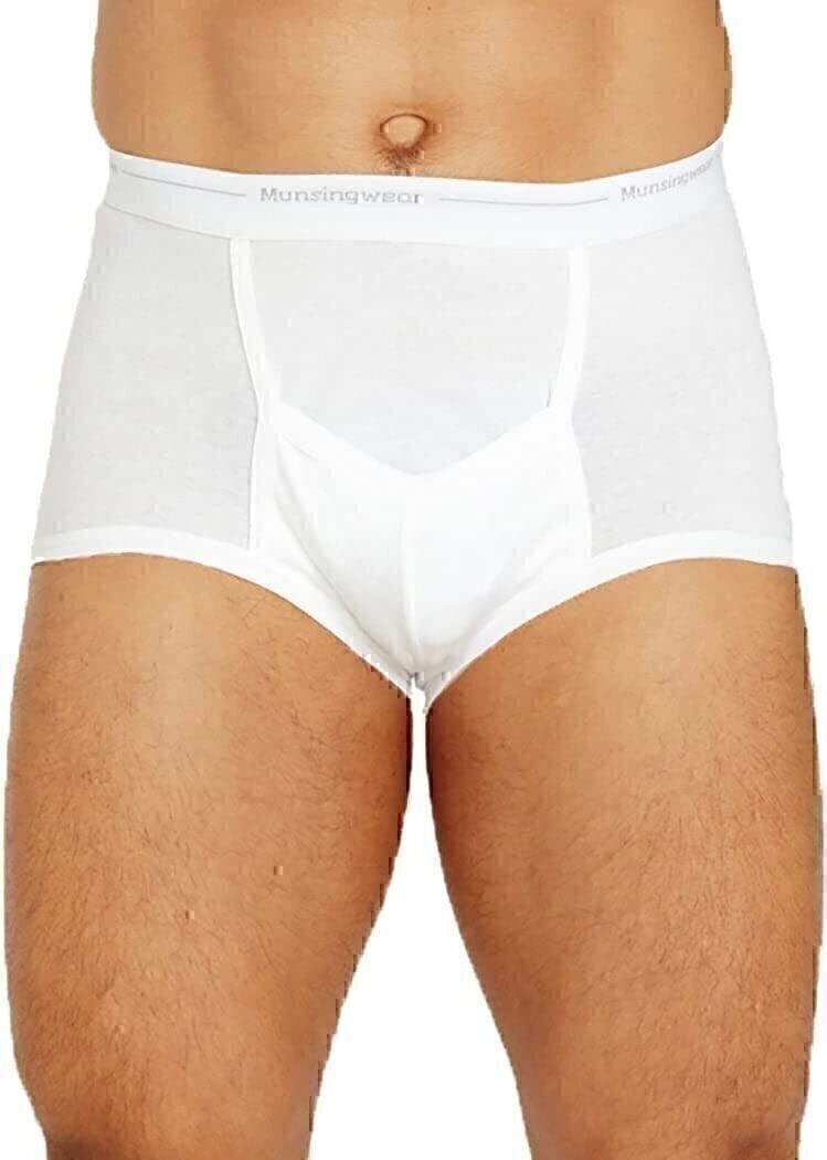 Munsingwear Men’s Big Man 2-Pack Full-Rise Pouch Brief