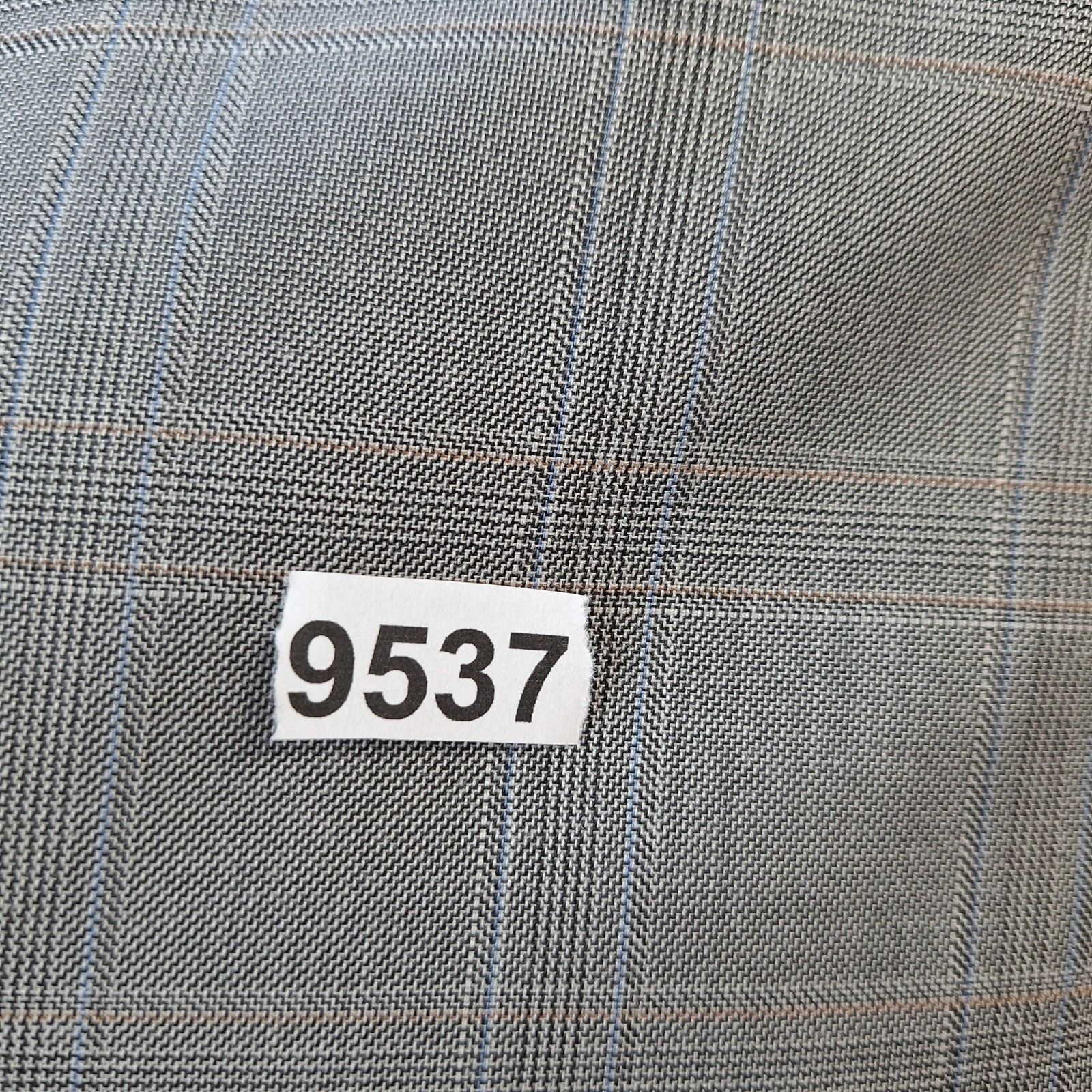 Lineage Suit Jacket Mens 54 Regular Gray Poly Viscose Plaid Double Vent 2 Btn