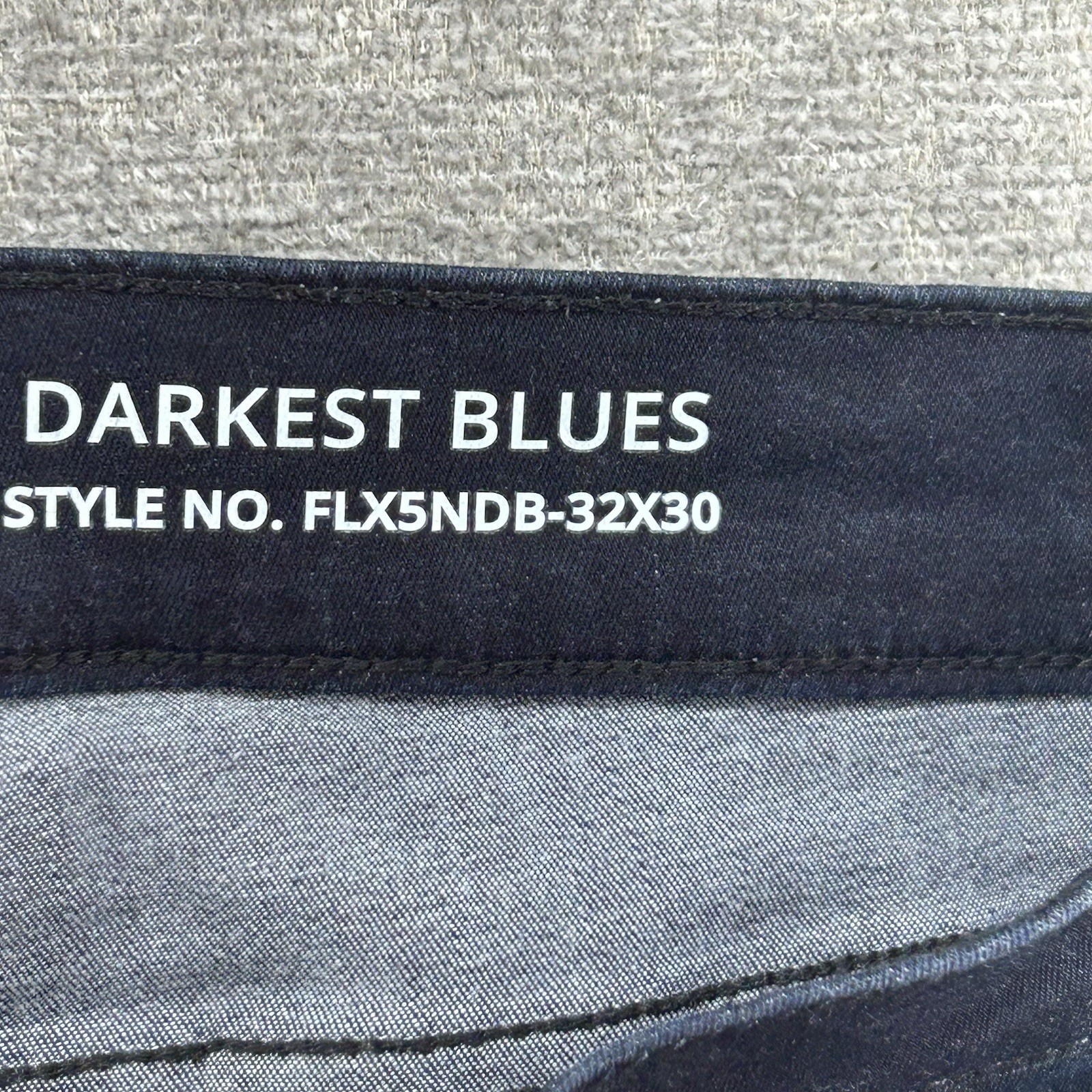 Mugsy Jeans Men Size 32×30 Dark Blue Casual Denim FLX5NDB