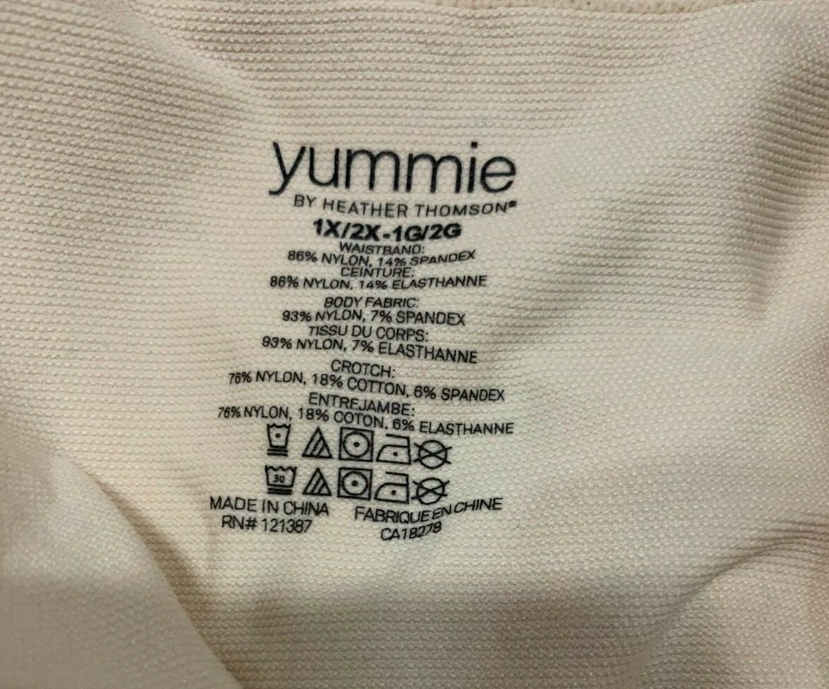 Yummie Tummie Womens Cameo Firm Control High Waist Shaping Smoothing Brief