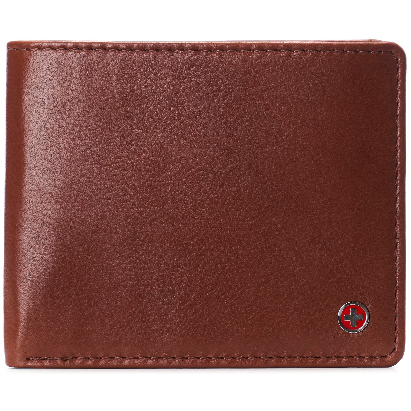 Alpine Swiss Bifold Wallet, Wallet Genuine Leather, RFID Blocking, Gift Box