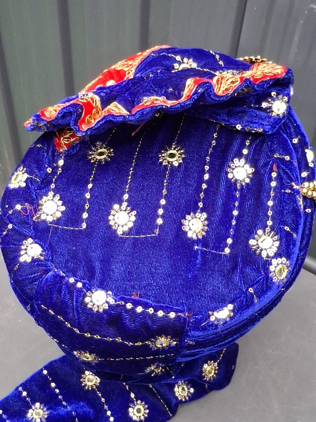 Indian Turban Dulha Safa Pagri Men Groom Wedding Maharajeh Baraati Bollywood Hat