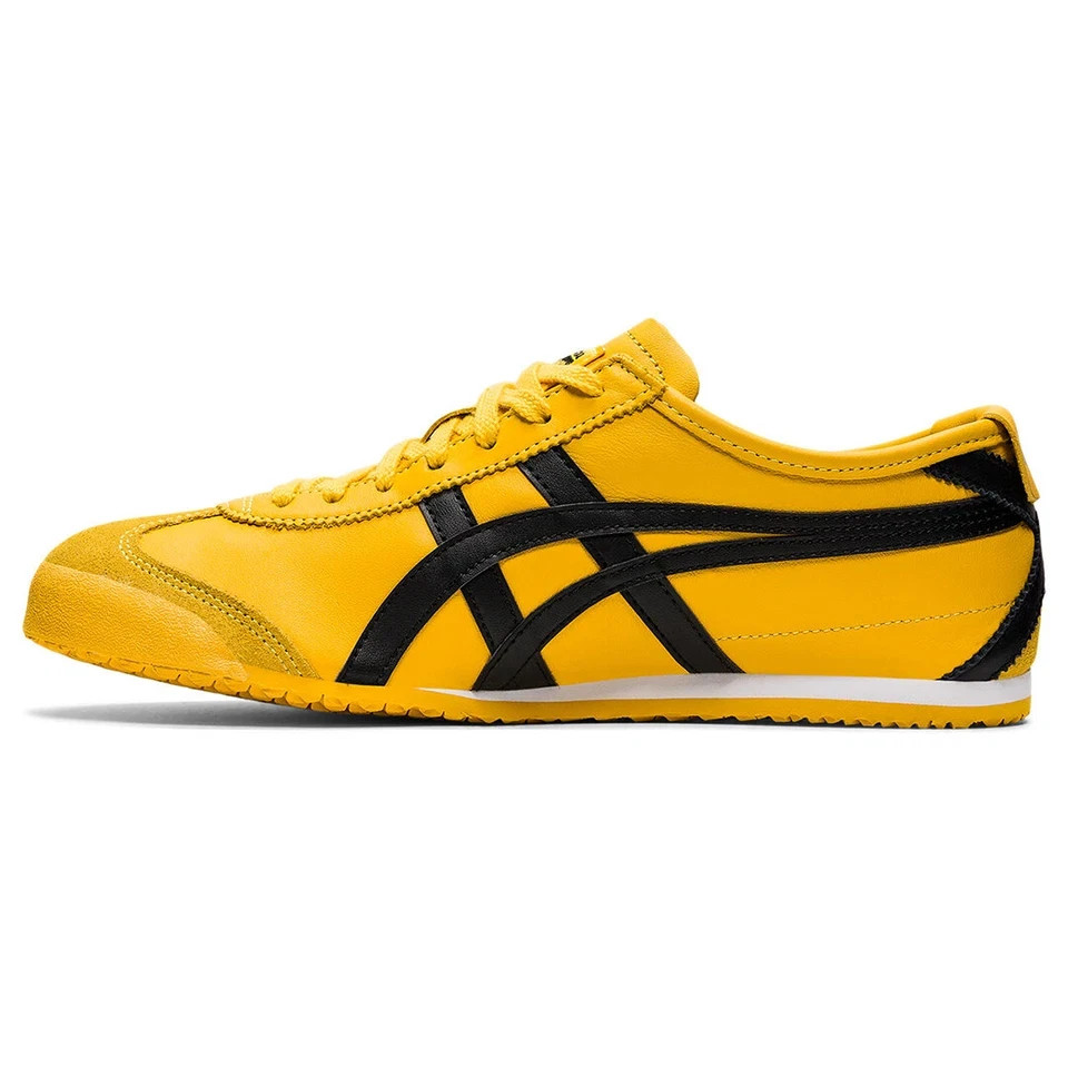 Onitsuka Tiger Mexico 66 Yellow Black Sneakers 1183C102 751 Kill Bill Comfy Shoe