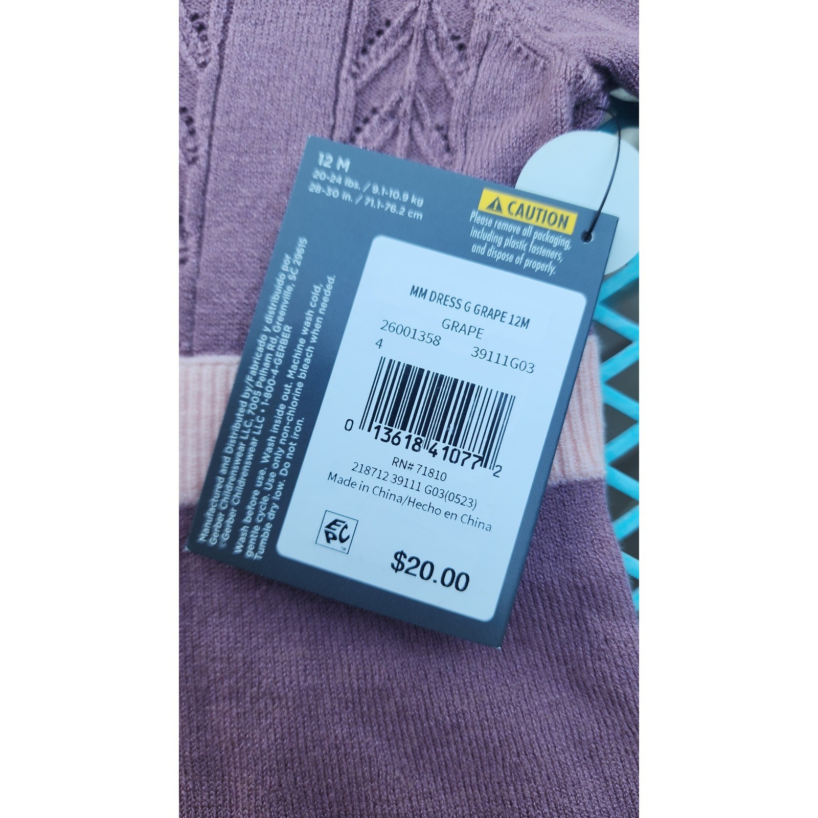 NWT Modern Moments knit dress