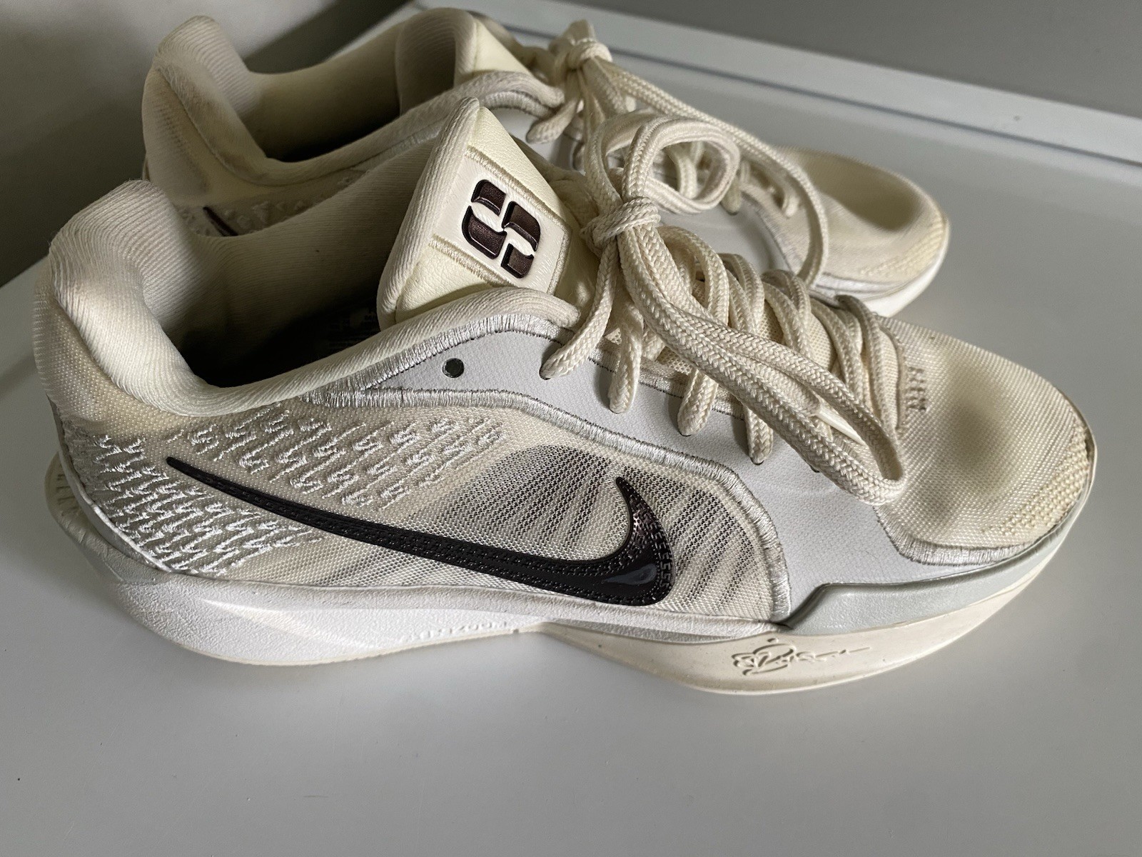 Size 7 – Nike Sabrina 2 TB Promo White Black W