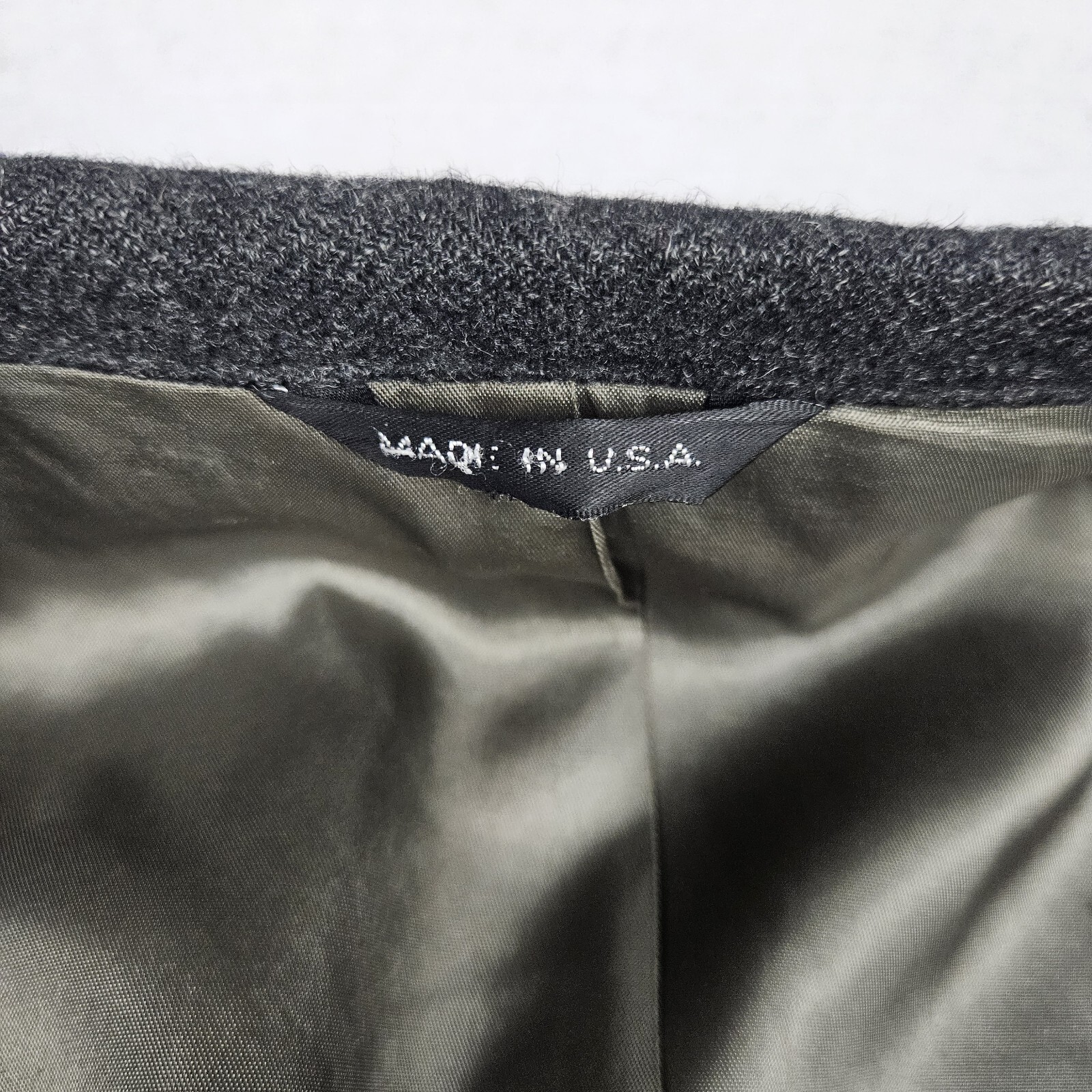 Polo University Club Wool Blazer Men’s 44 Gray 2 Button Single Vented USA
